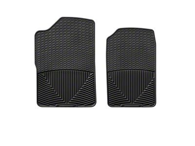 Weathertech All-Weather Front Rubber Floor Mats; Black (88-00 C1500, C2500, C3500, K1500, K2500, K3500)