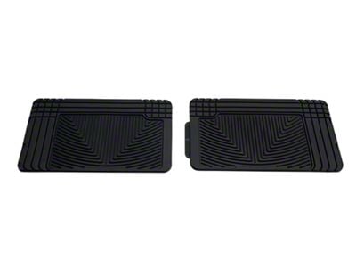 Weathertech All-Weather Rear Rubber Floor Mats; Black (88-00 C1500, C2500, C3500, K1500, K2500, K3500)