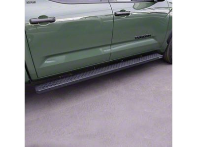 Westin 90-Inch Grate Steps Running Boards; Textured Black (92-00 C2500/C3500/K2500/K3500 Crew Cab)