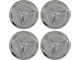 Wheel Covers, Fiesta Style, Chrome, 15, 4 Pc Set