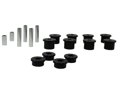 Whiteline Front Leaf Spring Bushing Kit (80-97 F-250, F-350 w/ Multi-Leaf Springs)