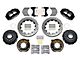 Wilwood Forged Narrow Superlite 4R Rear Big Brake Kit with 12.88-Inch Drilled and Slotted Rotors; Black Calipers (78-88 Monte Carlo w/ 2.62-Inch Axle Offset)