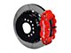 Wilwood Forged Narrow Superlite 4R Rear Big Brake Kit with 12.88-Inch Slotted Rotors; Red Calipers (78-88 Monte Carlo w/ 2.62-Inch Axle Offset)