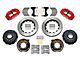 Wilwood Forged Narrow Superlite 4R Rear Big Brake Kit with 14-Inch Slotted Rotors; Red Calipers (78-88 Monte Carlo w/ 2.62-Inch Axle Offset)