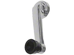 Window Crank Handle - Chrome With Black Knob - Left Or Right