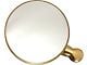 Windwing Mirror - Brass - 3-1/2 Diameter - Ford