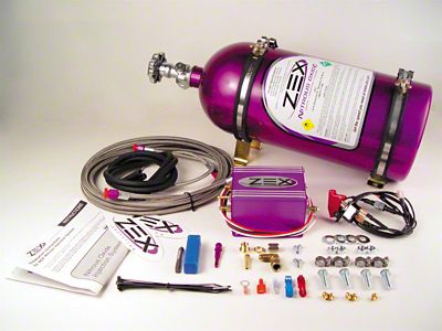 ZEX Dry Injected Nitrous System with Polished Bottle (92-96 Corvette C4)