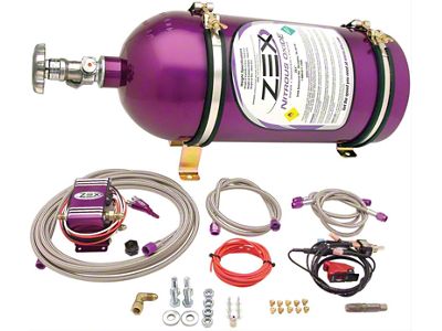 ZEX Wet Injected Direct Port Nitrous System with Purple Bottle (98-02 Firebird)