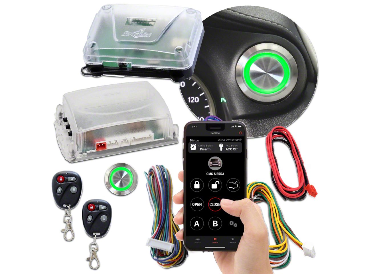 Remote Start, Keyless Entry, & Alarm